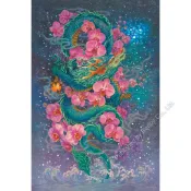 雷諾瓦拼圖文化坊/四方神獸 青龍/1008片/傳悅/璀璨