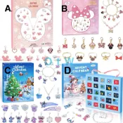 【O.t.W】現貨！Disney迪士尼飾品DIY耶誕倒數日曆 聖誕倒數月曆 聖誕禮物 降臨曆交換禮物生日禮物↘$660起