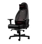 米特3C數位–noblechairs皇家ICON系列電競超跑椅-PU尊爵款-黑/紅 電競椅/電腦椅
