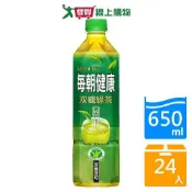 愛買線上購物 每朝雙纖綠茶 650ml x 24入/箱【愛買】