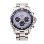 【ORIENT 東方錶】ORIENT東方錶 Quartz Sports系列太陽能計時腕錶 75週年限量款 藍色-42.8 mm(RA-TX0210L)