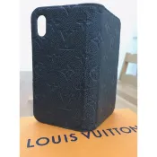 LouisVuitto 路易威登 LV 牛皮材質 翻蓋手機殼M67492 iPhoneXR