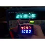 台灣現貨 高精度四位數 雙顯數位電流電壓表 DC 0-100V /10A   DC 0-200V /10A/50A