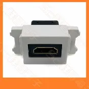 【祥昌電子】120型 資訊模塊 HDMI 母對母 90度 彎 L型 資訊插座 免焊模塊 地插座 牆壁開關 桌面插座模塊