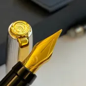 筆來筆趣》德國🇩🇪elysée 愛禮 Royal皇家系列白金條EF尖鋼筆