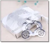 ◎花語人造花資材◎＊南瓜馬車流蘇書籤禮盒＊婚禮小物~送客禮~工商贈品~文具~二次進場