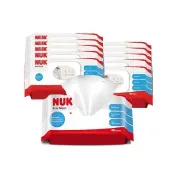 【NUK】濕紙巾含蓋成箱購80抽x20包(箱購)