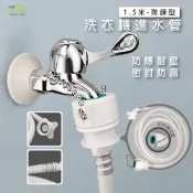 (店+)【沐象精品衛浴】洗衣機進水管1.5米-珠鍊型 洗衣機注水管 洗衣機進水軟管 一般通用