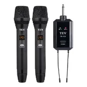 【TEV 台灣電音】雙頻攜帶式無線麥克風(TR-102)