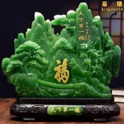 【可開發票】【口碑推薦】天下第一福字擺件開業禮品大展鴻圖辦公室客廳書桌擺件家居裝飾品【满额免運】