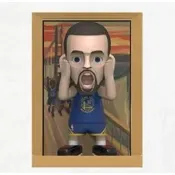 [現貨免等] 王牌化身 庫有引力 庫里 柯瑞 Stephen Curry 世界名畫 拆盒不拆袋 確認款 盲盒 公仔
