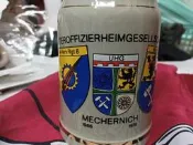 德國公發 陸軍機械士官聯隊啤酒杯0.5L