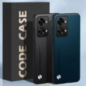 適用於 OnePlus Nord 2T 時尚皮革質感後蓋軟 TPU 框架保護套