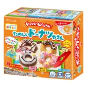🛒雪拼日韓 ❆ Kracie 葵緹亞 日本直送 免運優選 食玩 知育菓子 兒童DIY 日本餅乾 人氣甜甜圈店 要微波
