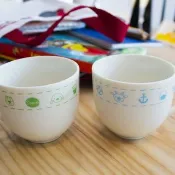 咖啡對杯組 : 草地野餐&海水浴場
