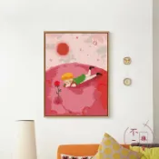 diy油彩畫數字油畫卡通小王子手工畫畫填充填色手繪裝飾解悶治愈【不二雜貨】