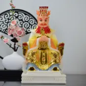 協貿國際日用品生活9館 漢白玉四海龍王神像龍王爺佛像東海龍王供奉龍王廟風調雨順擺件