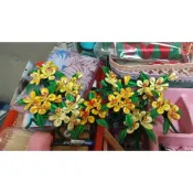 「古風飾品」手工纏花(春仔花) 總統儀式胸花