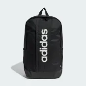 《TNT運動廣場》ADIDAS LINEAR BACKPACK 帆布 輕量 字母 後背包 JD9556