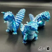 【史派克工廠】現貨免運 IN Toy 迷你超獸 閃耀 銀藍 鬆獅 蠑螈 守宮 7cm