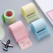 協貿國際日用品生活9館 少女心便利貼文具可撕便條滾筒便簽可愛創意韓國卷式小條學生便利簽自粘標簽撕便簽紙粘性強索引貼記事貼