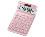 【威哥本舖】Casio台灣原廠公司貨 JW-200SC-PK 時尚桌上型12位元計算機 商用計算機 稅金計算 可掀式面板