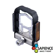 SAPIENCE YP-126磁吸式鋁合金折疊踏板(多色選擇)[臺灣製造]【飛輪單車】【蝦皮價】