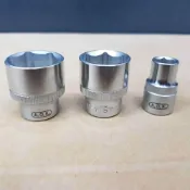 (店+)*韋恩工具* AOK 3分 3/8 單顆 6角 套筒 公制 6 22mm