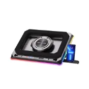 (店+)【tounichi 東日】筆記型電腦散熱器 側吹式散熱底座 RGB 燈效 靜音風扇 電競降溫支架