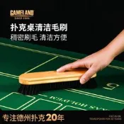 遊戲大陸清潔刷子德州撲克桌桌布桌布桌面德撲棋牌毛刷