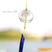 低價👉生日禮物和風玻璃日式煙花風鈴小商品掛飾夜市景點創意傢居裝飾品 f d a q