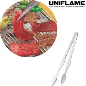 【日本原裝】UNIFLAME 鋸齒不銹鋼烤肉夾