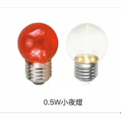 好時光專業照明 舞光原廠授權經銷商 E27 0.5W LED 小夜燈 暖白光 紅光 燈泡 CNS認證 無藍光 神明燈 佛堂