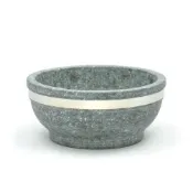 韓式石鍋拌飯石頭碗-不銹鋼加強邊框 石鍋拌飯 韓國料理 韓國石鍋