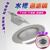 【Hao Teng】水槽過濾網廚房洗碗洗菜盆洗手池瀝水網下水道不銹鋼地漏防堵神器 流理台過濾網 白鐵濾網 菜渣過濾網 過