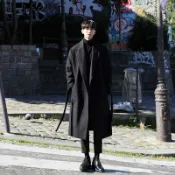 男裝 大衣外套 開襟外套 修身外套 長版西裝外套 男外套 長版外套 風衣外套 素色外套 長大衣 男大衣 過膝外套 長外套