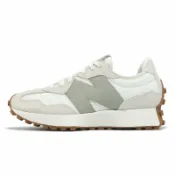 ACS跨運動 New Balance NB 休閒鞋 327 女鞋 米白 綠 復古 麂皮 拼接 膠底 運動鞋 NB