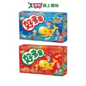 愛買線上購物 好麗友好多魚餅乾系列(海苔/烤蝦)(90G/盒)【愛買】