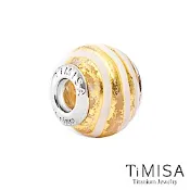 TiMISA 太空金(11mm)純鈦琉璃 墜飾串珠
