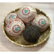 品名：中茶水藍印古樹沱 年份：2005 淨重：250克 工藝：生茶 倉儲：乾倉