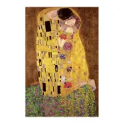 【墊腳石】*克林姆Gustav Klimt 英國進口海報-吻