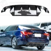 KP擎利國際 INFINITI 21+小改款 Q50 300GT專用 碳纖維後下巴 下巴 後擾流