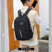快樂一購 【JYA】後背包 男大容量背包 中學生書包 大學生後背包 新款商務電腦包 旅行包