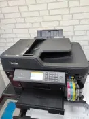 愛寶買賣 2手保7日正常品平鎮拿 Brother MFC-J3930DW A3噴墨多功能複合機 含改裝墨水約2成量
