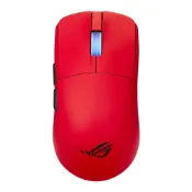 (店+)【ASUS 華碩】ROG Harpe ll Ace 無線電競滑鼠｜紅色