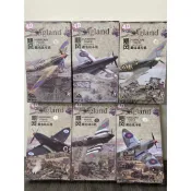 【玩具兄妹】現貨! 二戰 英國颶風戰鬥機 4D 戰鬥機模型飛機 立體拼裝模型飛機 6款一套 飛機組裝模型