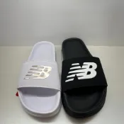 NEW BALANCE NB拖鞋 男童 女童 中童 兒童拖鞋 親子鞋 情侶鞋 防水 黑 白 SUF200K2 正版經銷商