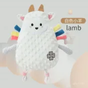 🔆台現🔆 🔥 安撫巾嬰兒可入口啃咬玩偶寶寶睡覺鬨睡神器睡眠公仔豆豆手偶玩具