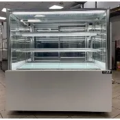 冠億冷凍家具行 [嚴選新中古機] 台灣製瑞興4尺直角蛋糕櫃/西點櫃、冷藏櫃、冰箱、巧克力櫃/220V/150120-1