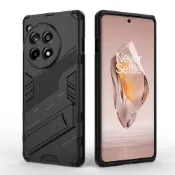 優選精品支架手機殼OnePlus 1+ ACE3 ACE 3 一加 12R 5G 手機殼保護套車載支架鎧甲防摔套硬殼軍士
